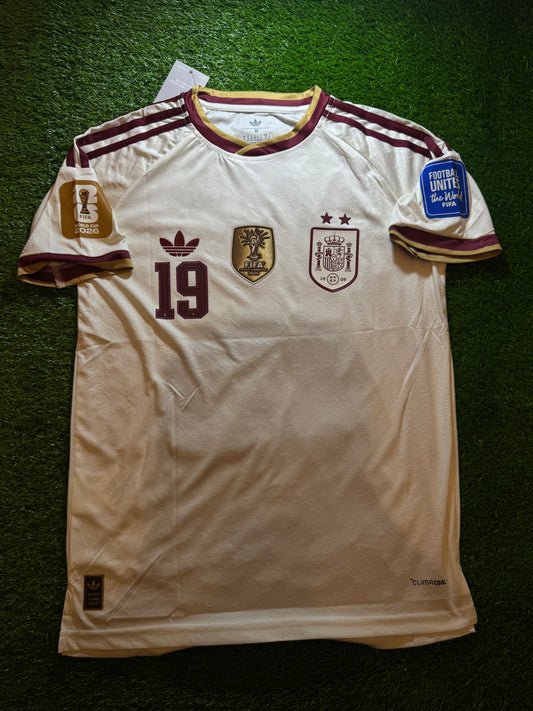 Spain World Cup Away Jersey Champions Edition (TPU)