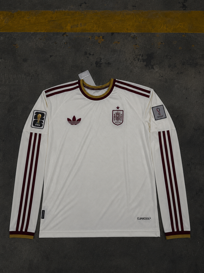 Spain World Cup 2026 Away Jersey Full Sleeves