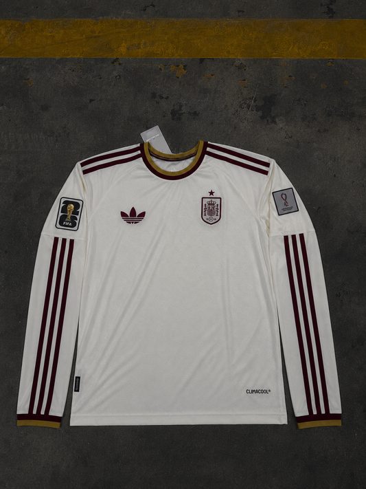 Spain World Cup 2026 Away Jersey Full Sleeves