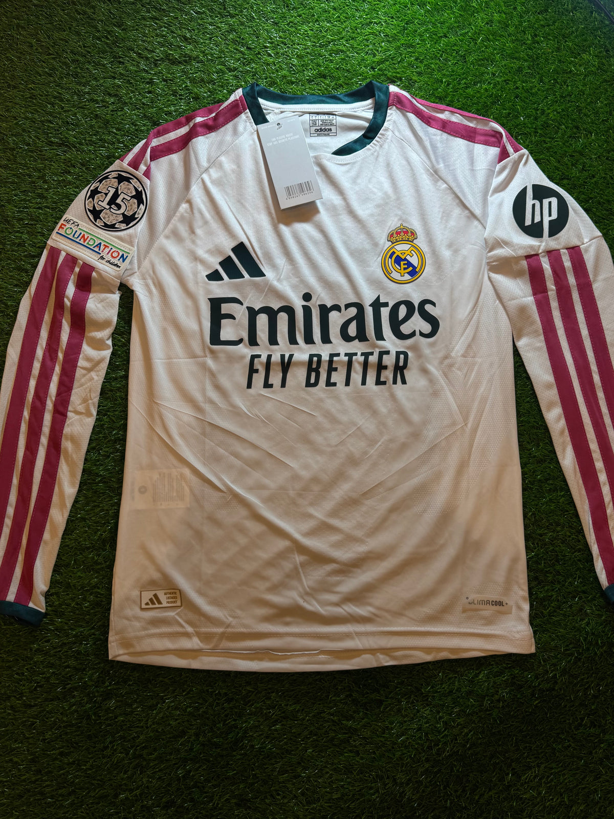 Real Madrid Home Jersey 26/27 Full Sleeves (TPU)